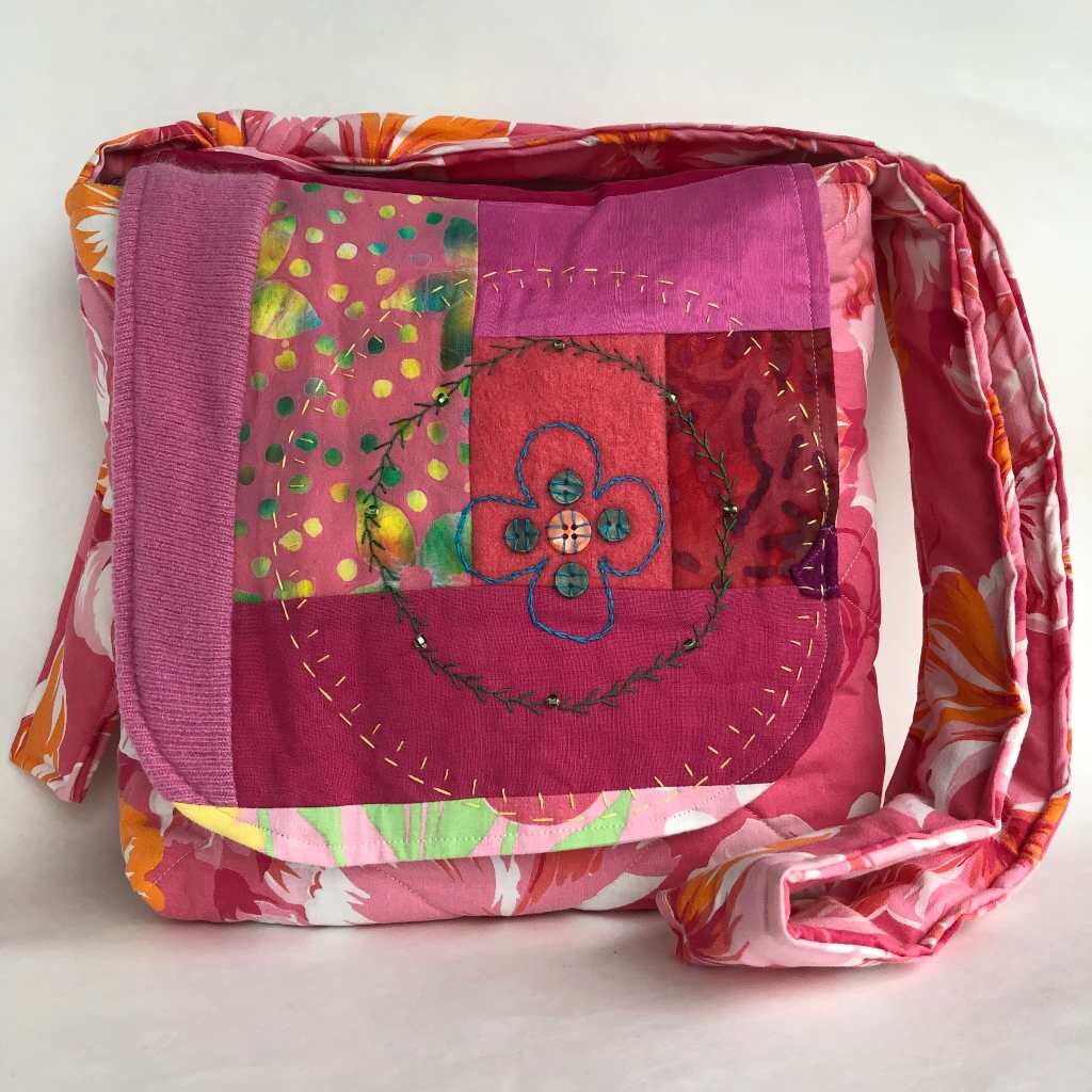 Pink Cross-Body Bag 1