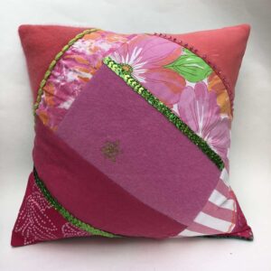 Pink Sunrise Cushion Cover 1