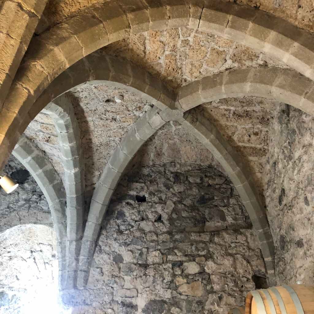 Cross Arches Chillon Castle